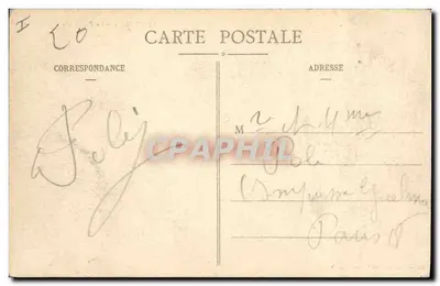 NANCY - La Préfecture — Maison des Magasins Réunis, uitgever Naney — Achterkant