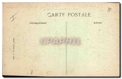 Orléans — Die Präfektur — Verlag Le Deley, n° 4604 — Rückseite