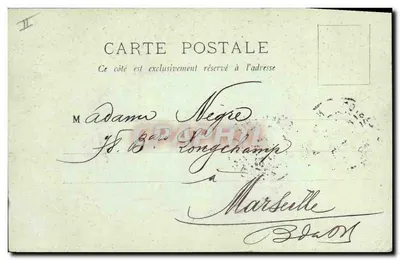NANTES — A Prefeitura — LL. — Editor LL, n° 43 — Verso