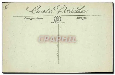 As Ruínas da Grande Guerra — Aspecto dos Cafés da Grand' Place após o incêndio — Douai — Verso