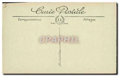 Tilloloy — Pozostałości po zburzonej świątyni — Vléd Paris n° 843 — Rewers