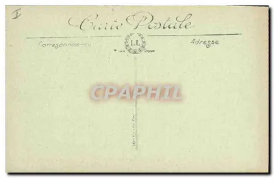 Marquvilliers — Katedra po bombardowaniu — Vica Paris n° 842 — Rewers