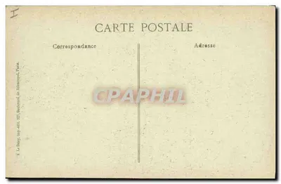 Roye — Retiro dos Alemães — Editor E. Le Dœry, Paris, Série 64me, N° 1565 — Verso