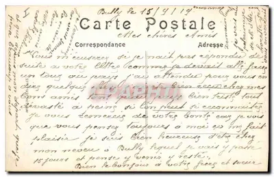 ला चैपेल नोट्रे-डैम-डे-लोरेट्ट — बॉम्ब बर्बर के पहले — A.R. VISA PARIS. 4 — पीछे