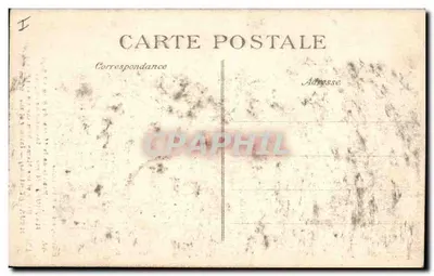 Maurupt (Marne) — Wnętrze kościoła po bitwie nad Marną — 1914 — Rewers