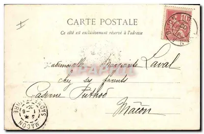 LYON - Palácio de Justiça — Edição Giletta, fot. Niec, n° 8334 — Verso