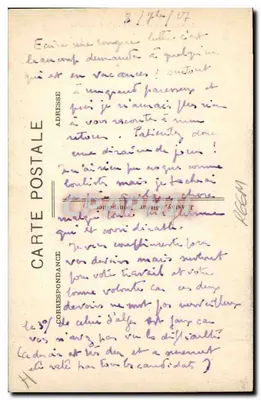 Montpellier — Il Palazzo di Giustizia — Cl. J. Astay — Verso