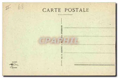Mulhouse - O Tribunal — editor Ch. Bergeret, Strasbourg, n° 13 — Verso