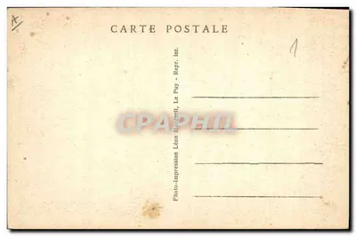 Une bourrée sur la place publique — Les Scènes Villageoises — Léon Margerit, n°1610 — Verso