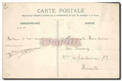 Um buron na montanha — Na Auvergne — Cartier, editor, n°38 — Verso
