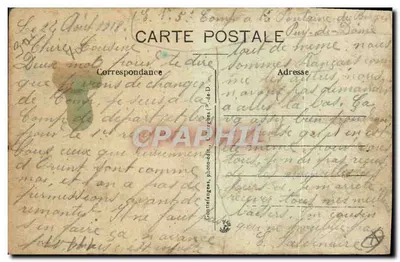 L'Auvergne — Musicien Auyergnat — G. d'O. — Rewers