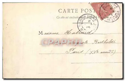 Beaucaire — Donjon zamku — H. Bert, 28 Rue de la République, Avignon — Rewers
