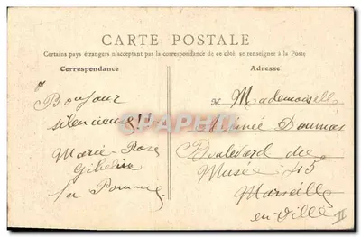 Grutas de La Belme (Isère) — O Carvalho Chorão — F. Roux, agricultor das Grutas — Verso