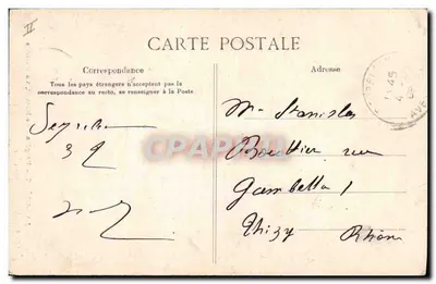 A Lozère — Bargilan — O Minharet — Lib. Baudel, Saint-Céré — (Lote) — Verso