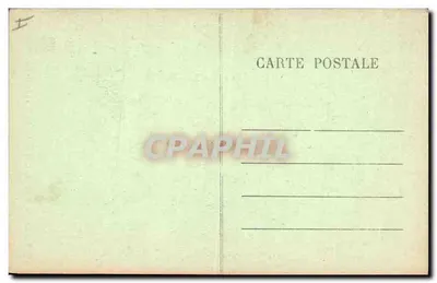 Poço de PADIRAC (Lot) — A Grande Pendeloque — editor A.D. n°9 — Verso