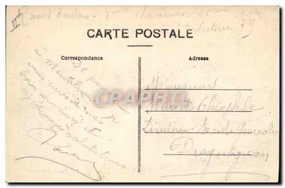 Montélimar — Sąd i Podprefektura — Pap. Chapuis, Montélimar — Rewers