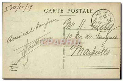 Mulhouse - O Tribunal — editor MARQUUS, n°13 — Verso