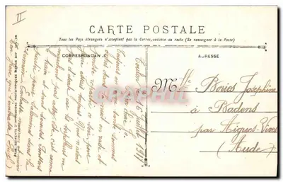 Cruiser corazzato Edgar-Quinet — Marina Militare Francese — Guerra 1914-15-16-17 — Verso