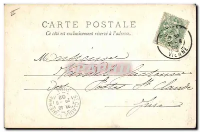 Poitiers — Prefektura — wydawca anonimowy, nr 15 — Rewers