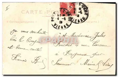 Poitiers — De Prefectuur — KD — Achterkant