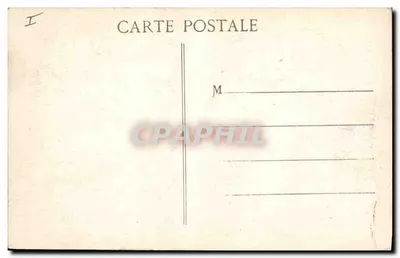 Termonde (Bélgica) — Bairro bombardeado pelos Alemães — S. Farges, Edição Lyon, n° 6216 — Verso
