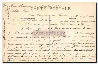 Restos da Igreja de Virginy — perto de Ville-s-Tourbe (Marne) — Phot-Expresse, n° 816 — Verso