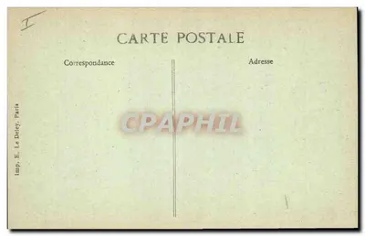 Arras — Wejście do ratusza i ulica Jacques-le-Caron (bombardowania października 1914) — E. Itufl — Rewers