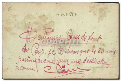 Ponte Arcy (Aisne) — La Chiesa — editore L. C. H. Paris, n° 618 — Verso