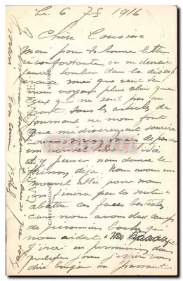 Mailly-Maillet (Somme) — Ruínas da Fábrica bombardeada pelos Alemães — Editor: A. Amiens — Verso