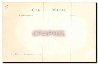 Het oude brug Saint-Waast in Soissons — vernietigd door de Duitsers — E. Le Deley, 15me Série — Achterkant