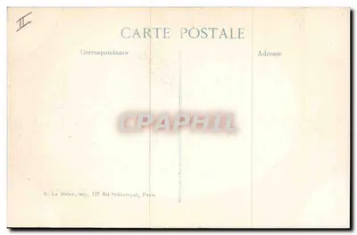阿尔伯特（索姆） — 罗谢特施奈德工厂被德国人纵火 — 1914年系列 — 背面