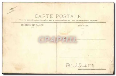 Boeren uit Auvergne die naar de markt gaan — Hirondelle, Parijs, n°34 — Achterkant
