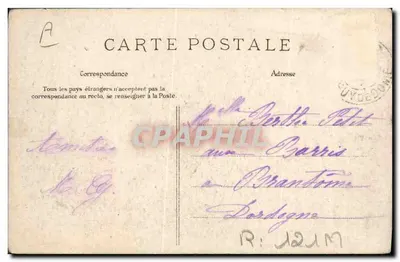 L'Auvergne pittoresque — Un coin de Foire — éditeur P. C. Edit. n°12 — Verso