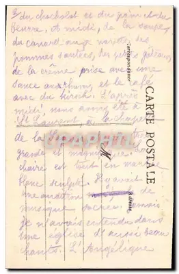 Saint-Germain-le-Prinçay — Castello di Roche-Baritaud — Lib. Jellly-Poupin, Mortagne — Verso