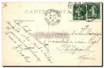 Poitiers — Hotel Prefektury — Wyd. P. R. P. nr 92 — Rewers
