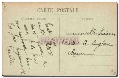 Pithiviers — A Praça Dubamel-du-Monceau e os Escritórios da Subprefeitura — Lib. Louis Joly, Pithiviers — Verso
