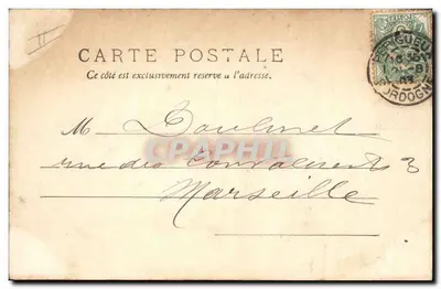 Périgueux — A Prefeitura — F. Darcens — Verso