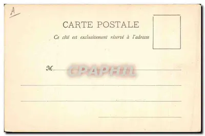 D'Entrecasteaux — krążownik Marynarki Francuskiej — Phototypie A. Bourgault, Nancy — Rewers