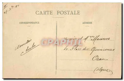 Il Cuirassé d'Escadre Edgar-Quinet — 1956 — Collezione Louis — Verso