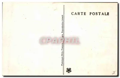O Gouffre de PADIRAC (Lot) — A Rio Inferior — Phototypie Hélio Française, n°17 — Verso