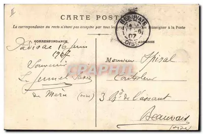 Padirac — Le Gouffre — Lib. Baudel St-Céré (Lot) n°292 — Rewers