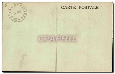 Puits de PADIRAC (Lot) — Lac superiore e Stalagmiti — Grande Domo — Editore M.T.L. n°68 — Verso