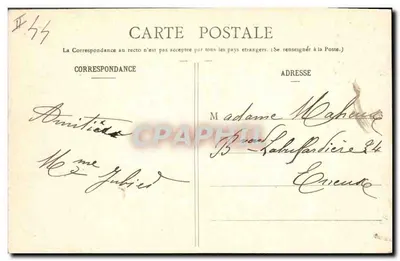 NANTES. - El Palacio de Justicia — Colección Paris de Nantes — Reverso