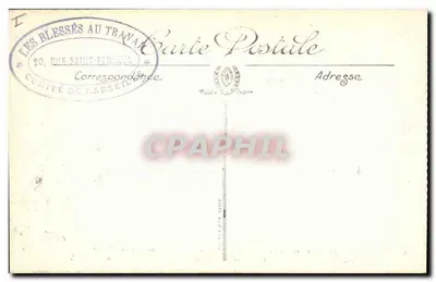Arras — Quartiere della Stazione — Distrutto durante la Guerra 1914-1916 — Visié Paris n° 585 — Verso