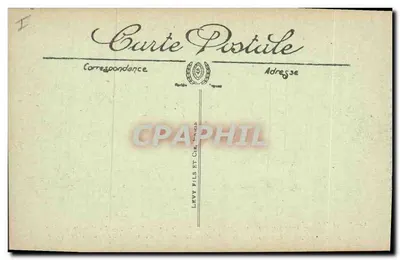 Château-Thierry — As ruínas da Grande Guerra — Hôtel-de-Ville — Visé Paris n°502 — Verso