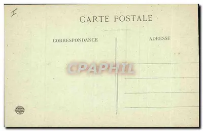 Reims — Praça d'Erlon — Editor E. Jouinard, n° 424 — Verso