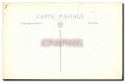 Reims (1919) — Plaza d'Erlon — Fuente Subé — Vista tomada con objetivo Hermagis — Reverso