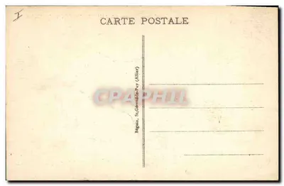 L'Auvergne pittoresca — scena di ballo tradizionale — Béguin, St-Gérande-Puy (Allier) — Verso