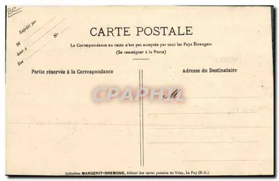 Un Gruppo di Dentellatrici dell’Auvergne — L’Auvergne Illustrée 1176 — Cliché M. B. - Rep. int. — Verso