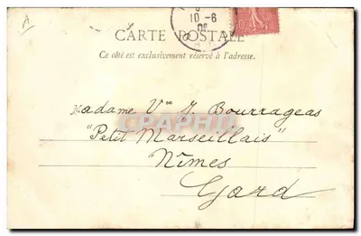 Paysans dansant la bourrée — Issoire (1830) — Imp. Boucheron et Vessely — Rewers
